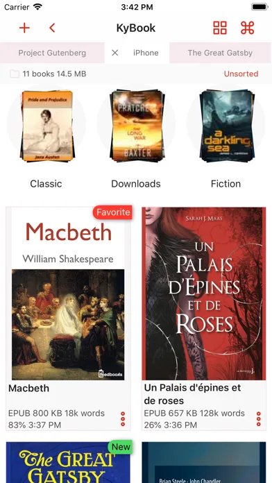 KyBook 3 Читалка для книг screenshot 1