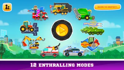 Машинки развивающие игры пазлы screenshot 1