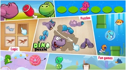 Игры головоломки с динозавры screenshot 1