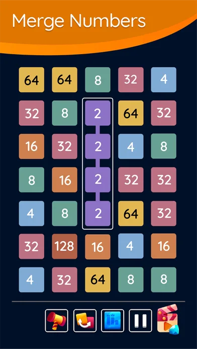 2248: цифр. головоломка 2048 screenshot 1