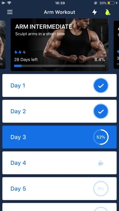 Тренировки для рук screenshot 2