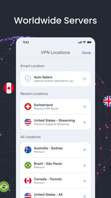 VPN Vault -VPN Proxy Unlimited screenshot 4