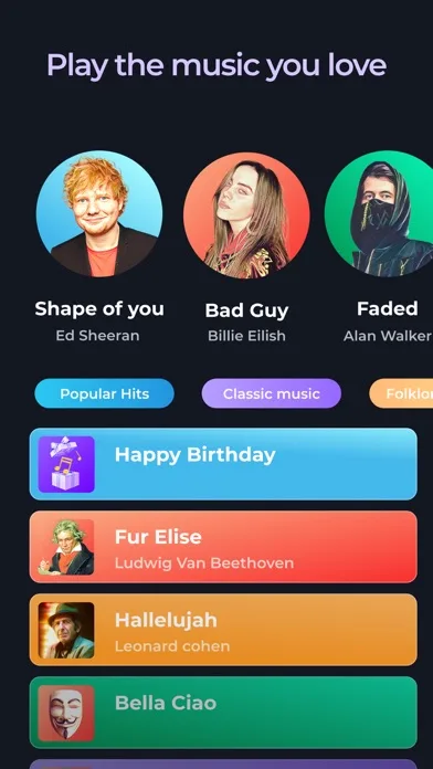 Piano - Keyboard Lesson & Game screenshot 2