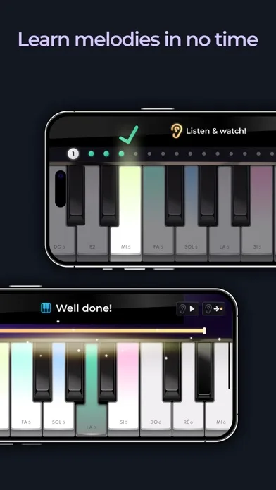 Piano - Keyboard Lesson & Game screenshot 3