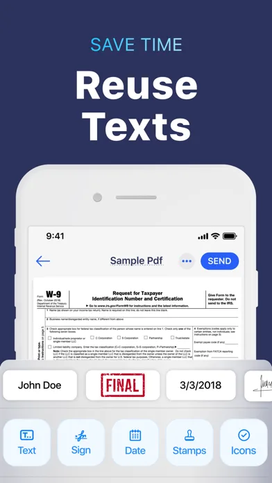 Fill and e Sign Documents, PDF screenshot 4