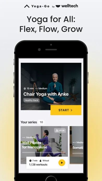 Yoga-Go: тренування вдома screenshot 1