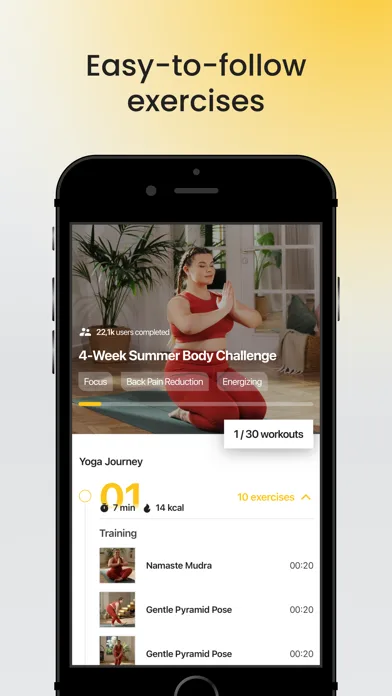 Yoga-Go: тренування вдома screenshot 3