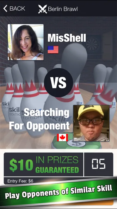 10 Pin Shuffle Bowling Skillz screenshot 2