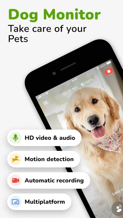 Barkio: Monitor de Perro screenshot 1