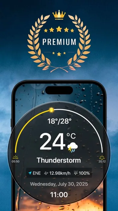 Weather: Weather forecast screenshot 1