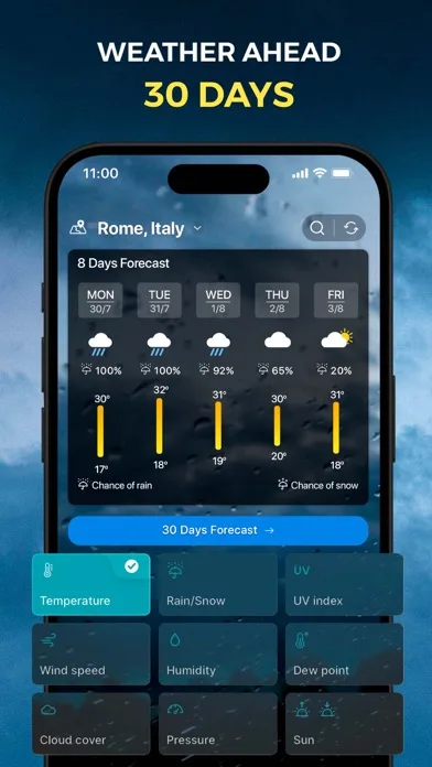 Weather: Weather forecast screenshot 2