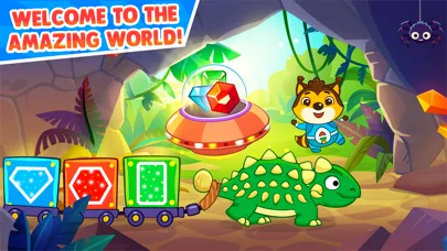 Динозавры игры для детей 5 лет screenshot 1