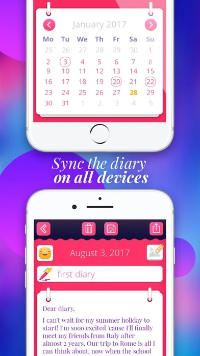 Мой Супер Секретный Дневник screenshot 2
