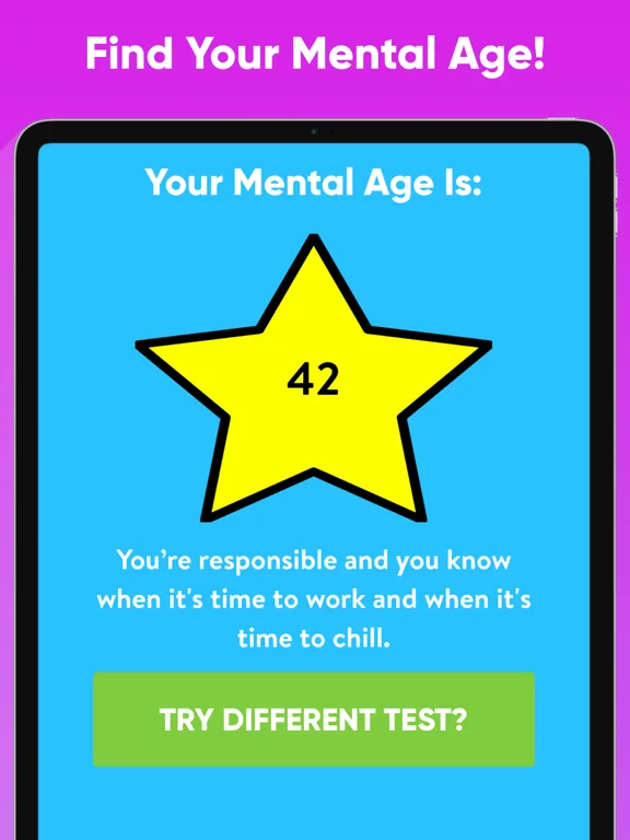 Test Your Brain Age Quiz Game screenshot 5