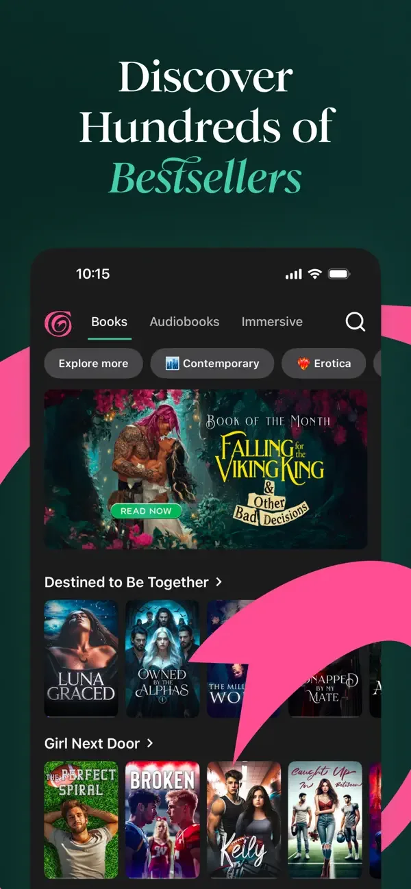 GALATEA: Novels & Audiobooks screenshot 1