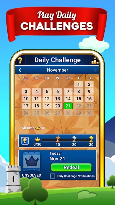 Castle Solitaire — карты screenshot 4