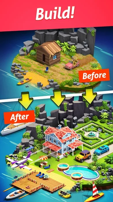 Dream Island - Merge More! screenshot 1