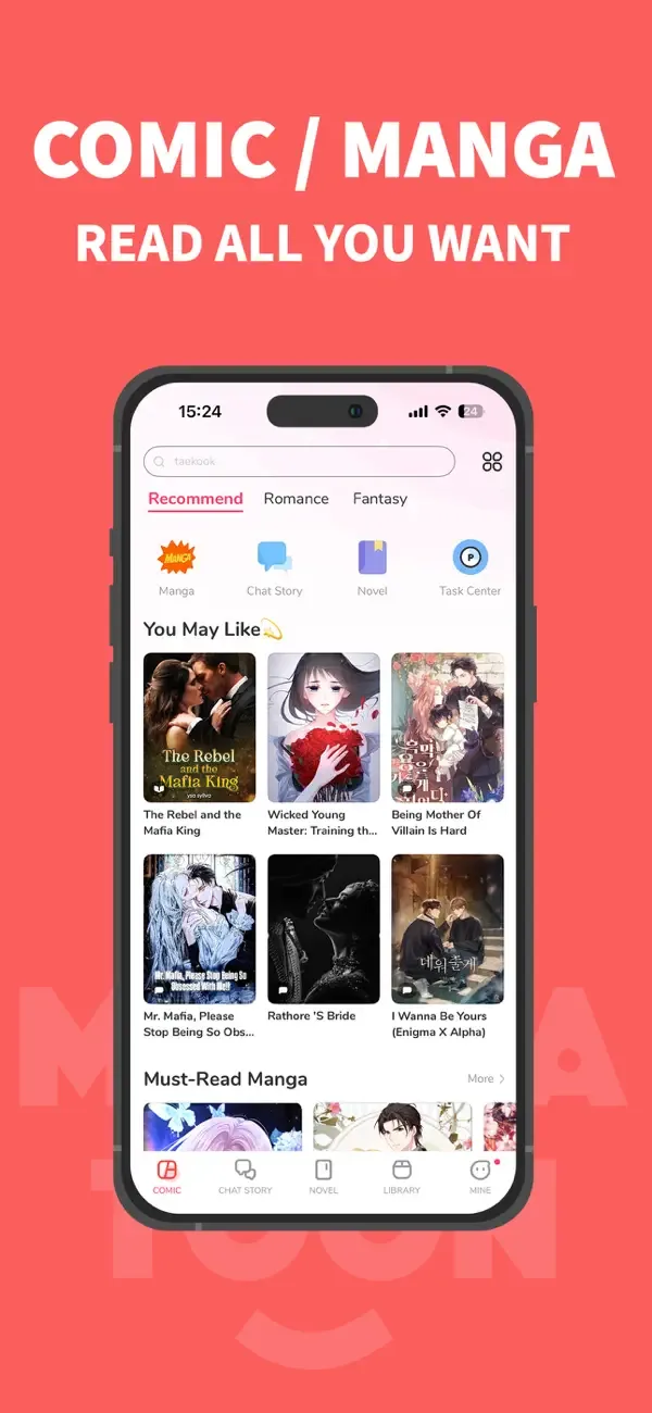 MangaToon: Leer Comic & Mangas screenshot 1