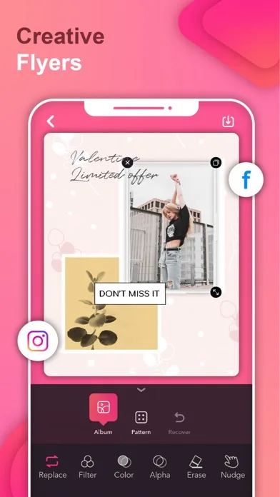 Pinso: Poster & Flyer Creator  screenshot 3
