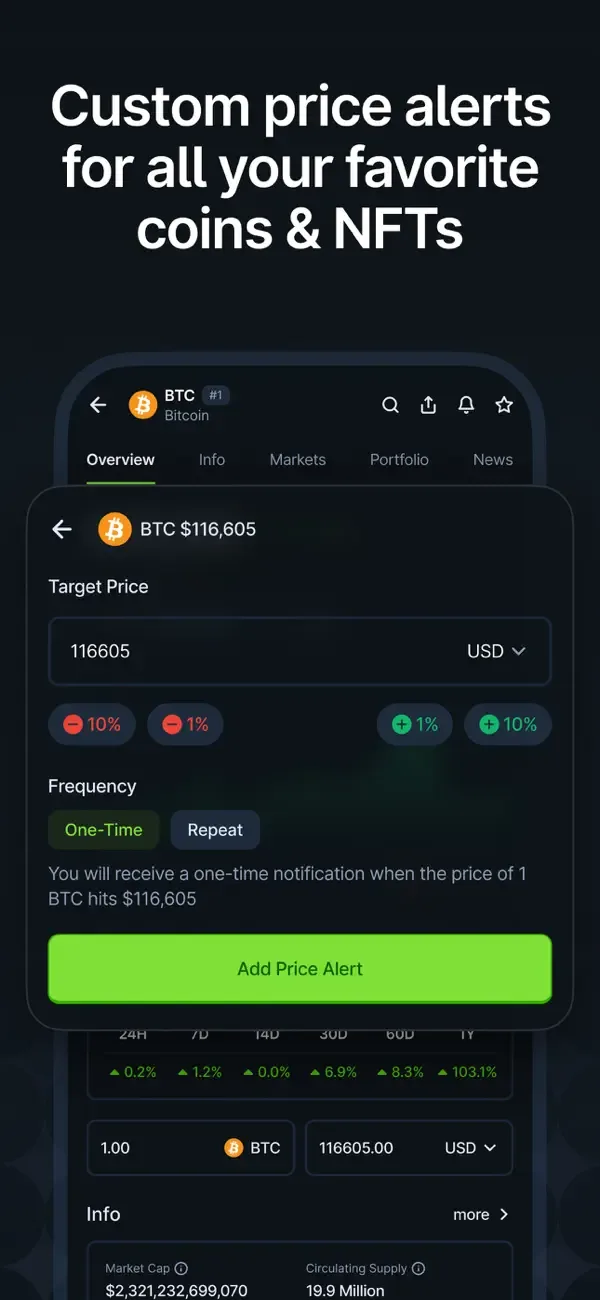 CoinGecko: Crypto Tracker, NFT screenshot 4