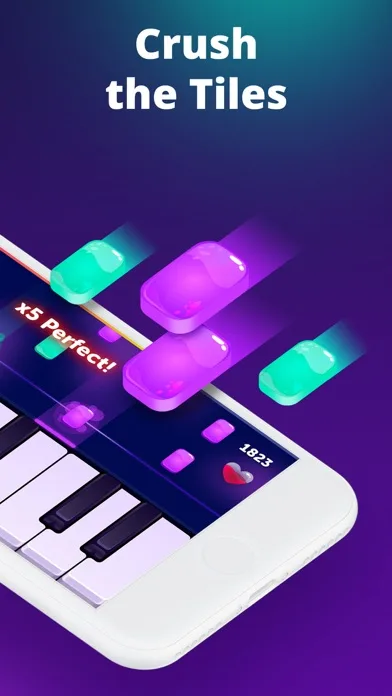 Piano Crush - Пианино игра screenshot 2