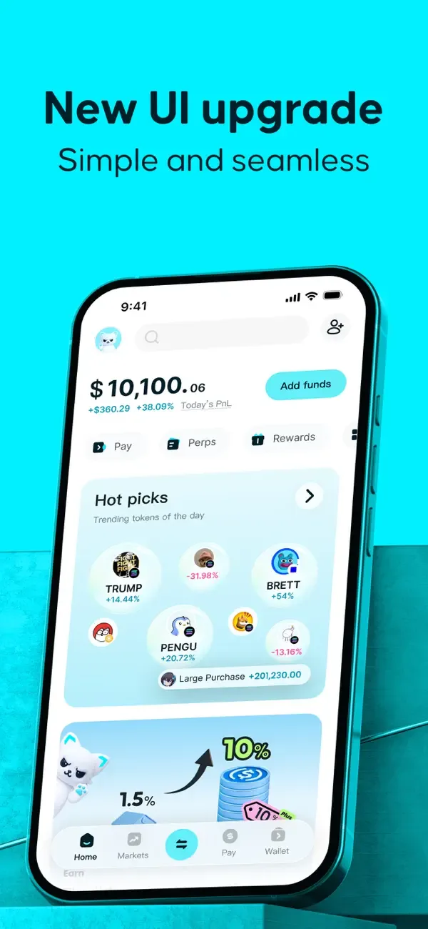 Bitget Wallet: крипто и BTC screenshot 3