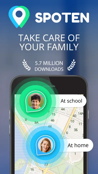 GPS tracker. Buscar família screenshot 1