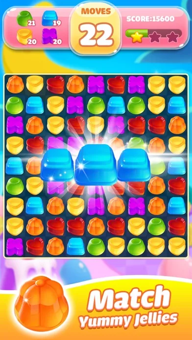 Jelly Jam Crush！Matching & Pop screenshot 1