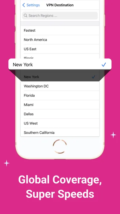 Messenger VPN: приватный чат screenshot 4