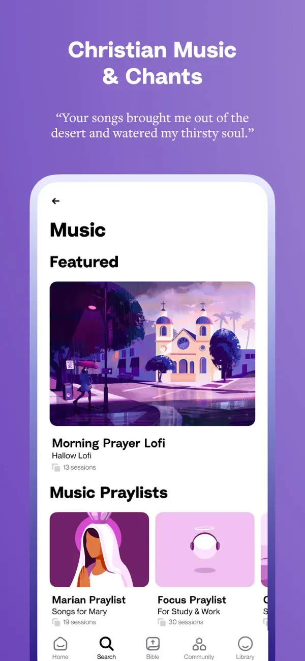 Hallow: Oración Católica screenshot 5