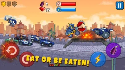 Car Eats Car 3: гонки машина screenshot 1