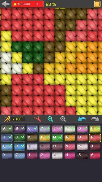 Вышивка крестом король screenshot 1