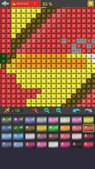 Вышивка крестом король screenshot 4