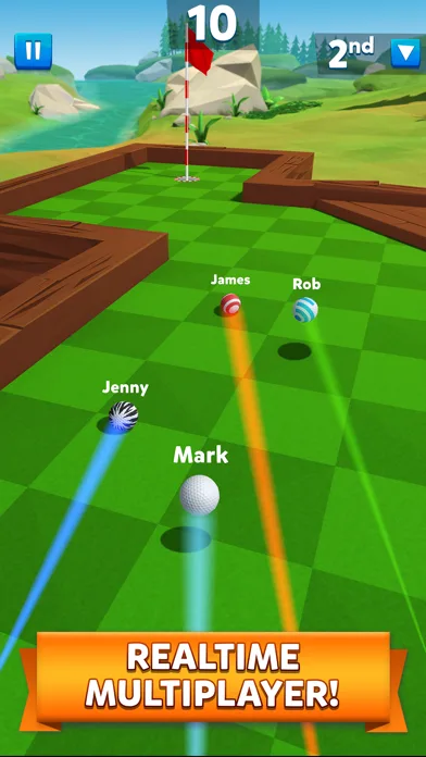 Golf Battle: Multiplayer Game screenshot 1