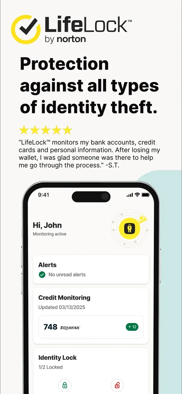 Norton Identity screenshot 1