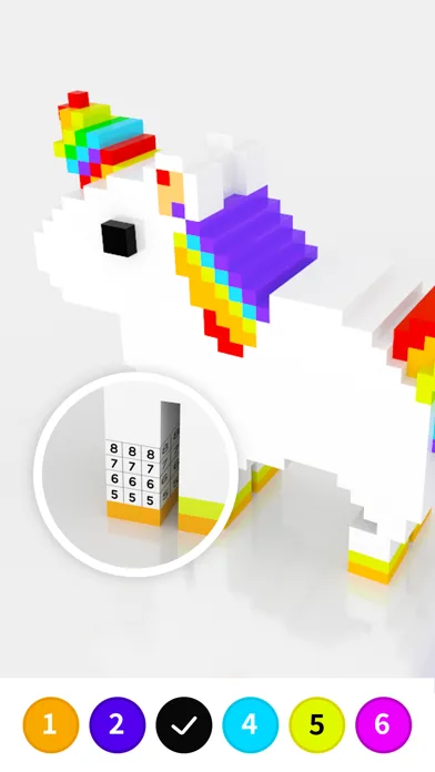 3D No.draw-Colores por numero screenshot 2