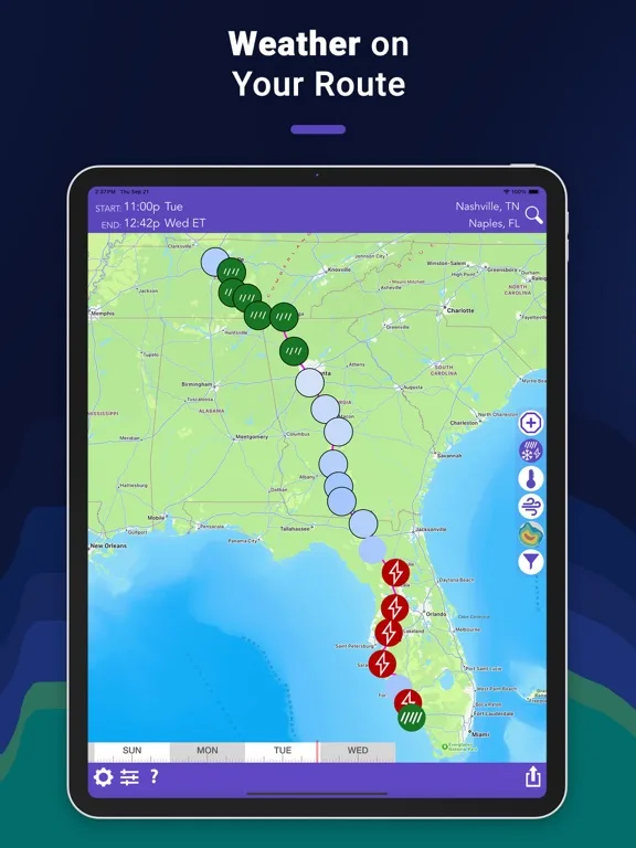 Drive Weather with Live Radar screenshot 3