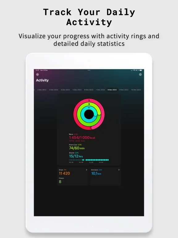 Seguimiento de actividad screenshot 1