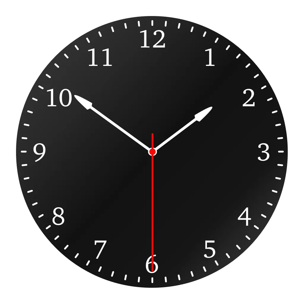 Esfera del reloj - analógico