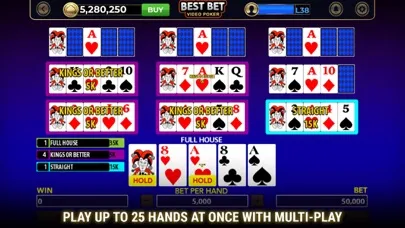 Best Bet Video Poker screenshot 1