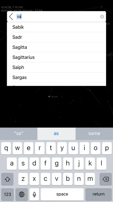 Звездная карта screenshot 3