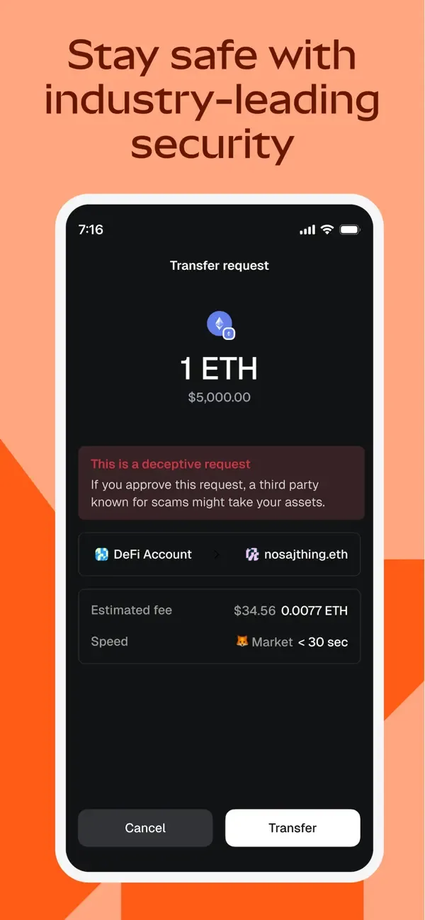 MetaMask крипто и Web3-кошелек screenshot 5
