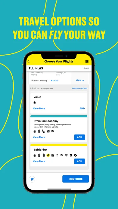 Spirit Airlines screenshot 3