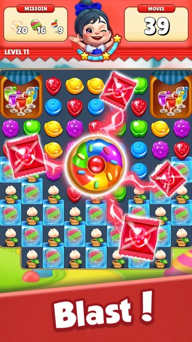Sugar Hunter: Match 3 Puzzle screenshot 2
