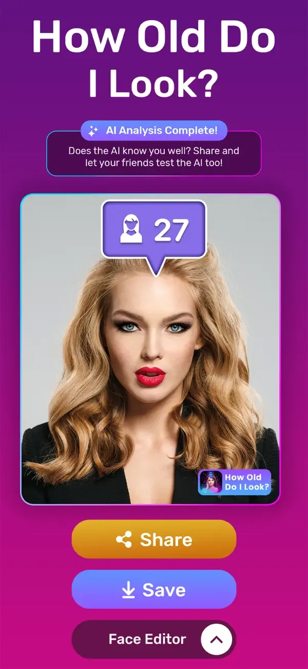 Face Age App screenshot 2