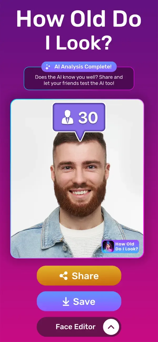 Face Age App screenshot 3
