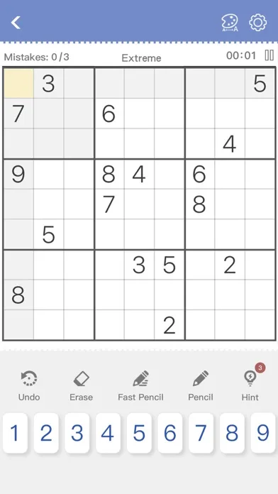 Судоку - класичний судоку screenshot 1