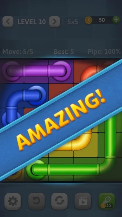 Line Puzzle: Pipe Art screenshot 5