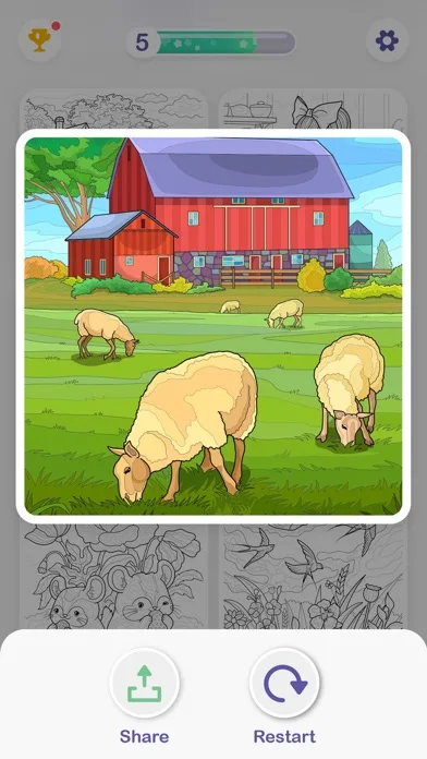 Раскраска по номерам Hey Color screenshot 5
