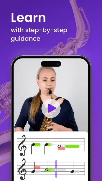Aprende saxofón - tonestro screenshot 2